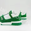 Designer schoenen lvvv triple casual schoenen voor mannen dames designer trainers cloud witte kern zwart lederen groen gom buiten sport sneakers luxe schoenen