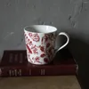 Mugs British Retro Afternoon Tea Berry Plant Coffee Cup Plate / Mug Sauce Pot Milk