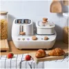 3 in 1 produttori di colazione VL107 Mtifunzione Elettrica Electric Omelette Beef Beef Bacon e pane Hine per uovo al vapore domestico bollente P dhw75