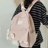 Schulbags College -Student Ladies süße Rucksack Frauen Blume weiblich harajuku Buch Kawaii Nylon Girl Trendy Bag Mode Mode