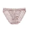 Sexy lowwaisted Silk Underwear Dames Franse kant S -briefs 240407