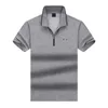 Boss Polo Mens Mens Polos T-shirts Designer Business Casual Business Golf T-shirt Coton Pure Colonnées Collives T-shirt USA High Street Fashion Brand d'été
