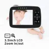 ACCESSOIRES DE BOUTRES: Couleur vidéo sans fil Accessoires de moniteur pour bébé, batterie de caméra de sécurité pour bébé nounou pour VB603,