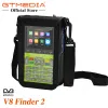 Box gtmedia Original V8 Finder 2 Satfinder Digitales Satellitenfinder DVBS2X 1080p HD -Rezeptor -TV -Signalempfänger Sat Decoder + Bag