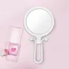 2X Magnifying Makeup Mirror Handheld Makeup Vanity Mirror Folding Hand Mirror Pocket Mirror Compact Mirrors Make Up Toolsmagnifying vanity hand mirror