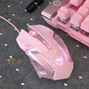 Möss uppladdningsbara Bluetooth -musspelare för dator RGB Gaming Mouse Wireless USB Mouse Silent Ergonomic Mause för bärbara datorer Möss Y240407