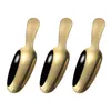 Spoons 3 Pcs Dessert Spoon Tableware Teaware Accessories Cookie Short Handle Kitchen 304 Stainless Steel Scoop Baby