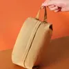 Borse di stoccaggio da viaggio portatile Borsa per organizzatore cosmetico pieghevole Calzino con cerniera Case bianche