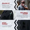 Polo tactique de Vertx pour hommes, t-shirt à manches courtes, respirant, réglable à la température, adapté à la police, en toute sécurité et raccord lâche