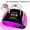 Connectoren High Power Gel UV LED Nail Lamp Polish Cabin Gel met 57 LED's nageldrogerapparatuur voor manicure -gereedschap voor professionele drooggel