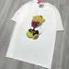 흰색 인쇄 티셔츠 남성 여성 고품질 인쇄 티셔츠 티 탑