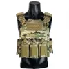 1000D Nylon FS Style Strandhogg laser cutting quick release tactical vest with double layer triple magazine pouch 240403