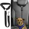 Collari per cani Cintura di sicurezza automobilistica imbracatura per animali domestici regolabile con clip guinzaglio cinghia esterna universale per cani