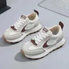 カジュアルシューズZapatos Mujer 2024 Tendencia Women Chunky Sneakers Fashion Fulcanized Flats Walking Tenis de