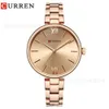 Curren Carryon 9017 New Steel Band Casual Quartz Minimalist Fashion Wathprack Wather Watch