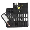 Storage Bags Chef Knife Bag Pockets For Knives & Kitchen Utensils Mesh Pocket Material Executive Chefs Culinary Students