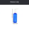 Opslagflessen 10 stks pomp leeg duidelijke shampoo dispenser fles voor reizen buiten (blauw)