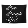 Wandteppiche Live Lachen Yeet Tapestry Decor Home Funny Wall Hanging