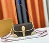 Top Quality Designer Cross Body Bag DIANE Shoulder LVse Handbag Leather Bags Women Luxurys Woman Totes 5464