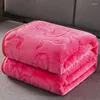 Blankets Warm Winter Blanket Jacquard Fleece For Sofa Bed Cover Fluffy Soft And Throws Bedspread On The