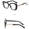 Chanells Brille Neue Designer Sonnenbrille Schwarz dicke Rahmen Sonnenbrille für Frauen Fortgeschrittene in Stil persönlicher modische würzige Mädchen Katze Eye Chanells Sonnenbrille 7638