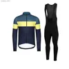 Men's T-Shirts 2024 Newest Top Quality Mens Winter Thermal Fece Cycling Jersey and bib pants set warm fece Fabric With Zip Pocket H240407