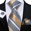 Hals Krawatten Klassische Streifen Herren Krawatte Rosa Grüne Blau Seidenkrawatte Set geeignet für Herrengriff