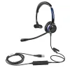 Accessoires FC21 Réduction du bruit des écouteurs filaires avec le trafic d'appel de commande vocale Cleot casque PC / Téléphone / Casque de microphone Single Oreille