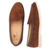 Повседневные туфли Piergitar Brown Suede Natural Sole Roafer