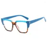 Sunglasses Frames Tr90 Antiblue Light Glasses Computer Eyeglasses For Women Optical Spectacle Frame Ladies Colorful Cute Transparent Eyewear