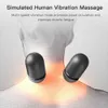 Full Body Massager Neck Massage Pillow Cervical Massager Spinal Traction Device Shoulder Neck Massage Pillow Vibration Hot Compress Health Care 240407