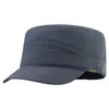 Ball Caps hiver Big Head Mens grande taille en laine Polyester à chapeau plat militaire plus 55-60 cm 60-65 cm Q240403