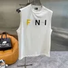 Kadınların En İyi T-Shirt Örgü T-Shirt Düzenli Kesim Yelek Pamuk Sweatshirt Tank İşlemeli Pamuk Karışımı Tasarımcı Takım Takım Fitness