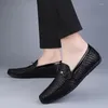 Casual Shoes Men Fashion Trends Business Negotiations Dating Formal Party Comfortable And Versatile Flat Bottom Lefu