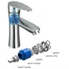 Bathroom Sink Faucets 304 Stainless Steel Basin Faucet Mixer Tap Single Hole And Cold Water Classic