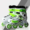 Chaussures RS6 Skates en ligne Slalom Slalom Chaussures de patinage à rouleaux adultes glissant gratuitement Patinines Skate Taille 3546 Bon comme SEBA Sneakers