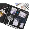 Albums Diy Craft Album Scrapbooking Photo Album 1pc Photo Albums Papier Scrapbook pour les cadeaux d'anniversaire de mariage Livres de mémoire