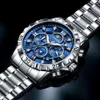 Tianbin Brand Multi Functional High -End Quartz Waterz Glow Trend Acciaio Watch maschile da uomo