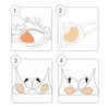 Bikini Chest Pad Set Push Up Padded Bikinis Swimsuit Women Swimwear Thicker Breathable Sponge Bra 240403