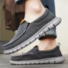 Casual Shoes Summer For Men 2024 Slip-on Canvas Non-Slip Walking Fashion Lightweight Comfortable Sneakers Big Size