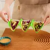Cucina deposito taco supporto taco di plastica cibo creativo rastrelliere pancake per casa ristorante festa
