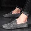 Scarpe casual slip-on autentica moca