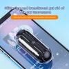 TWS TM20 Earbuds Bluetooth True Wireless Earpenhones Hörlurar Stereo Sound Noise Reduction Gaming In-Ear-headset med transparent laddningsfodral