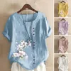Blouses des femmes Tendy Femmes Top Brepwant Spreat Floral Floral Print Casual Shirt Blouse Gothic Wear Daily