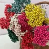 Decoratieve bloemen 80G Gedroogd bloemenboeket Natuurlijk bewaard gebleven rijst Wedding Home Decoratie Artificial Party Christmas Garden Decor