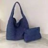 Nieuwe aankomst hete salewomens schoudertassen Jean denim pu geweven tas dagelijks gebruik dames handtas portemonnee