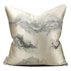 Pillow Chinese Style Sofa Cover Luxury Retro Embroidery Printing Home Living Room Decorative Without Core