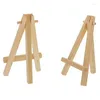 Frames Mini Wood Display Easel 120pcs Perfect pour afficher les petites toiles de visite POS