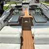 2016 Chaparral 257 Plataforma de natação SSX Cockpit Boat Eva espuma de espuma faux teca bloco Seadek marinemat gatorstep estilo auto adesivo