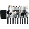 Beiyali 29 PCS Set de cepillo de maquillaje Herramienta de belleza Sombra de ojos 240403